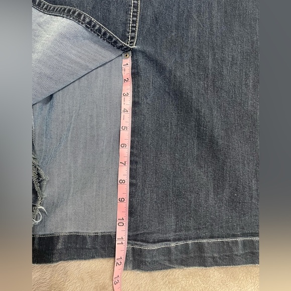 Hydraulic Long Denim Skirt!! - Picture 7 of 7